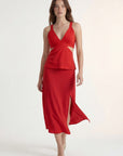 JUPE MIDI - CANDY - ROUGE JUPE NEW KOOKAI Mode Kookai