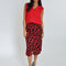 JUPE MIDI CARMEN NOIR/BLANC JUPE KOOKAI Mode Kookai