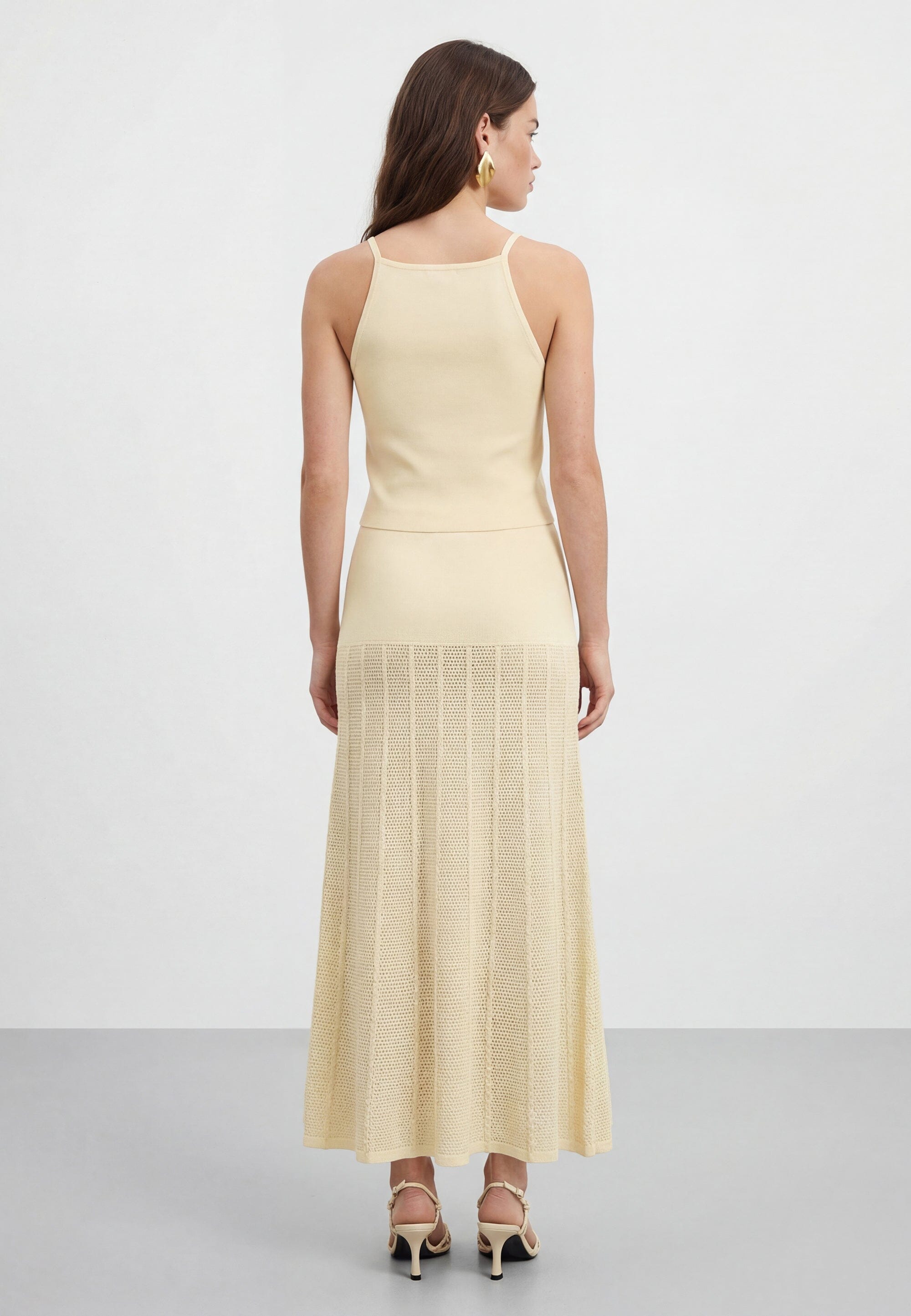 JUPE MIDI - CHARLEY - CREME JUPE NEW KOOKAI Mode Kookai