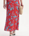 JUPE MIDI - CLARA - ROUGE JUPE NEW KOOKAI Mode Kookai