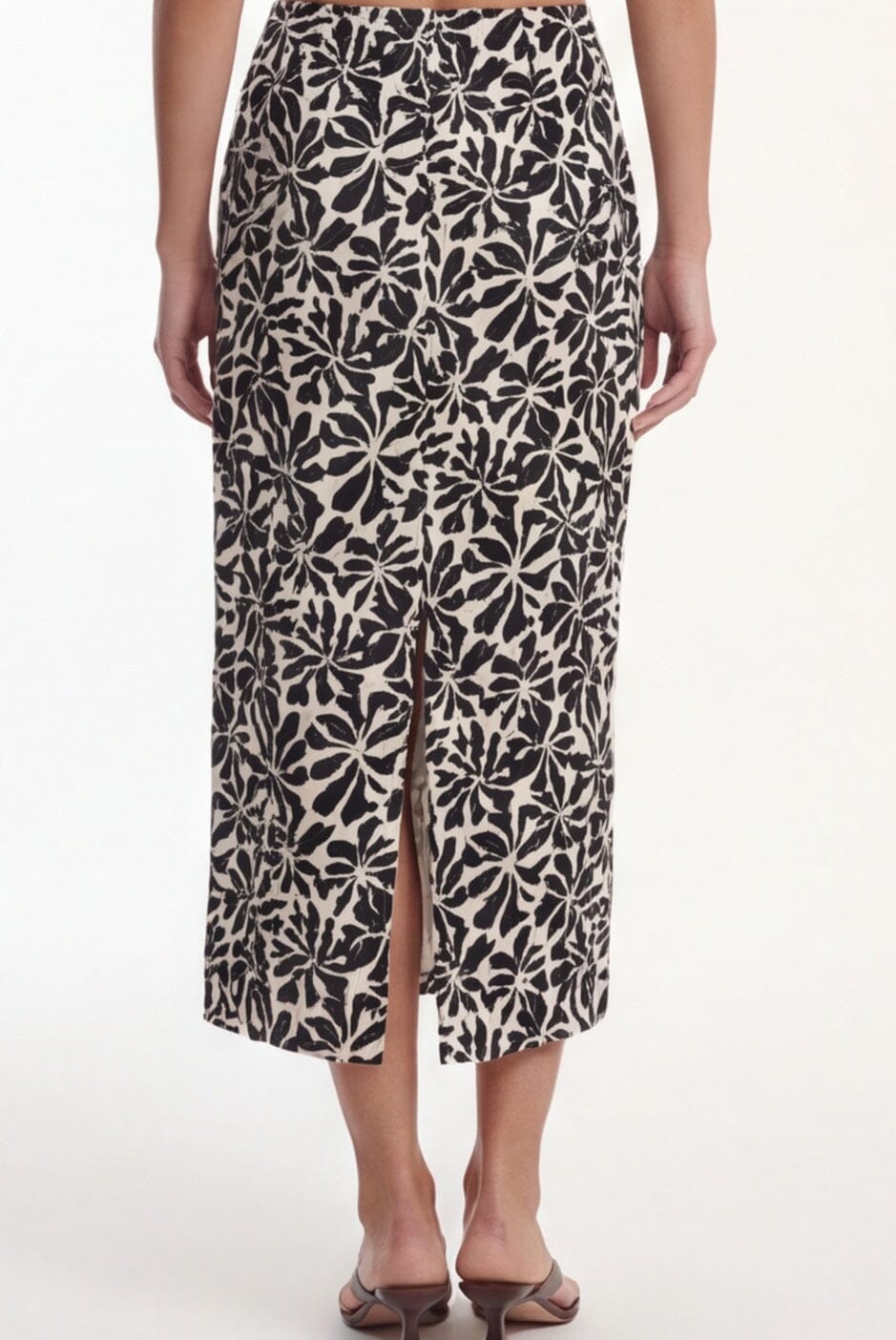 JUPE MIDI - CLARISSA - NOIR JUPE NEW KOOKAI Mode Kookai