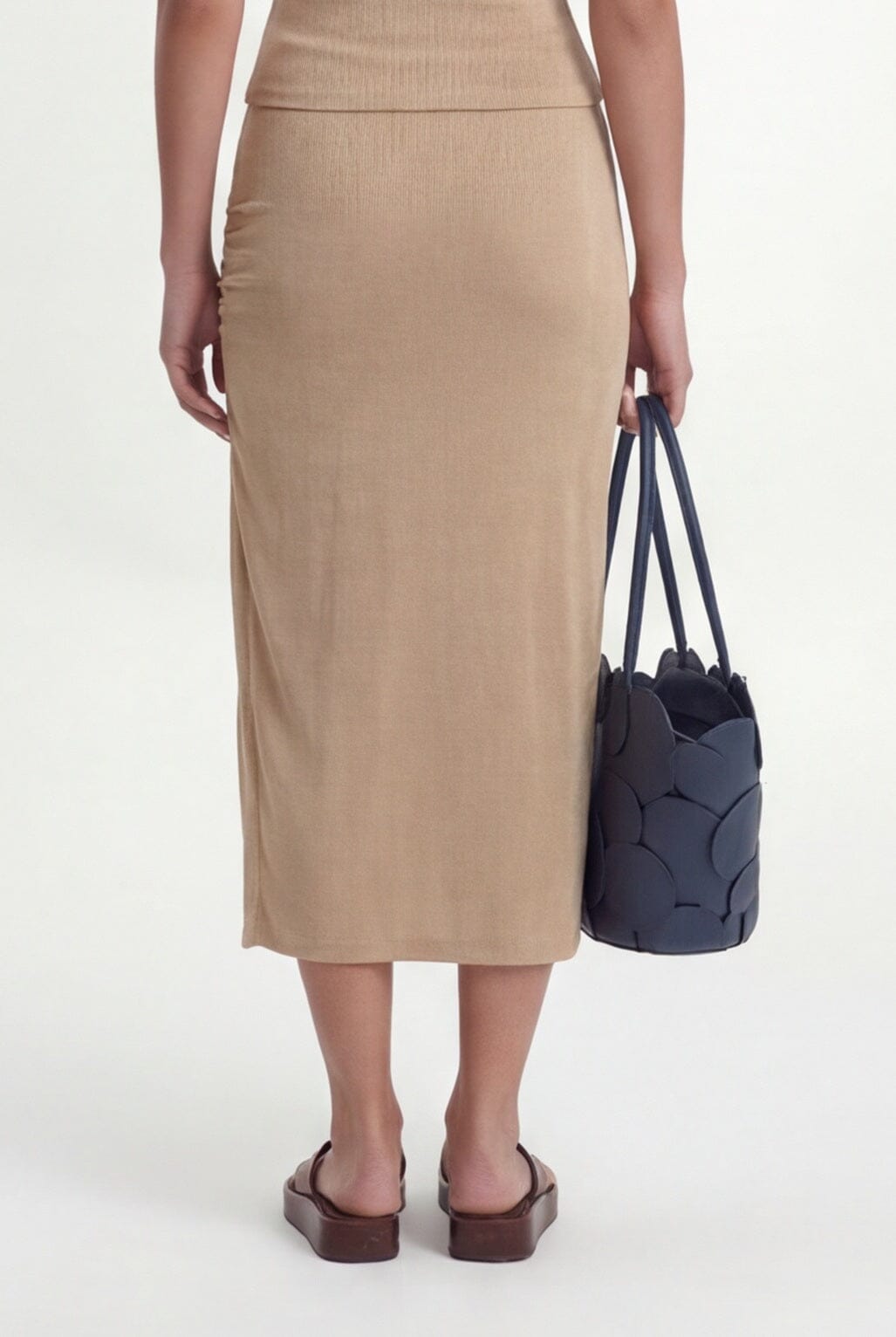 JUPE MIDI - COSIMA - BEIGE JUPE NEW KOOKAI Mode Kookai