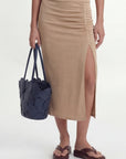 JUPE MIDI - COSIMA - BEIGE JUPE NEW KOOKAI Mode Kookai