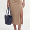 JUPE MIDI - COSIMA - BEIGE JUPE NEW KOOKAI Mode Kookai