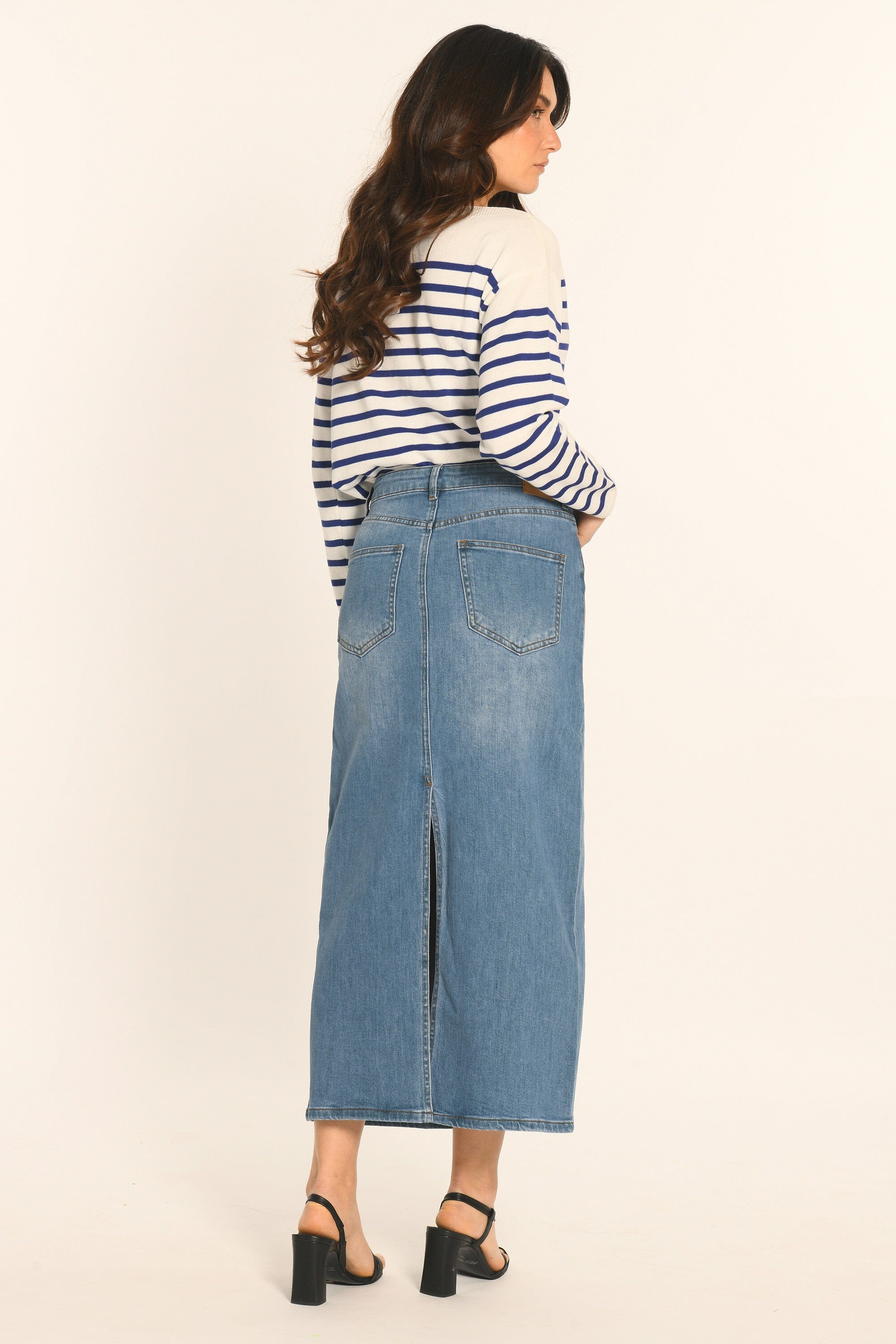 JUPE MIDI - DOUBLE STONE - ATLANTA JUPE SPORTWEAR NEW KOOKAI Mode Kookai