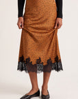 JUPE MIDI - DULCE - CARAMEL JUPE NEW KOOKAI Mode Kookai