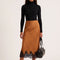JUPE MIDI - DULCE - CARAMEL JUPE NEW KOOKAI Mode Kookai