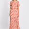 JUPE MIDI HELEN MULTI CORAIL JUPE NEW KOOKAI Mode Kookai