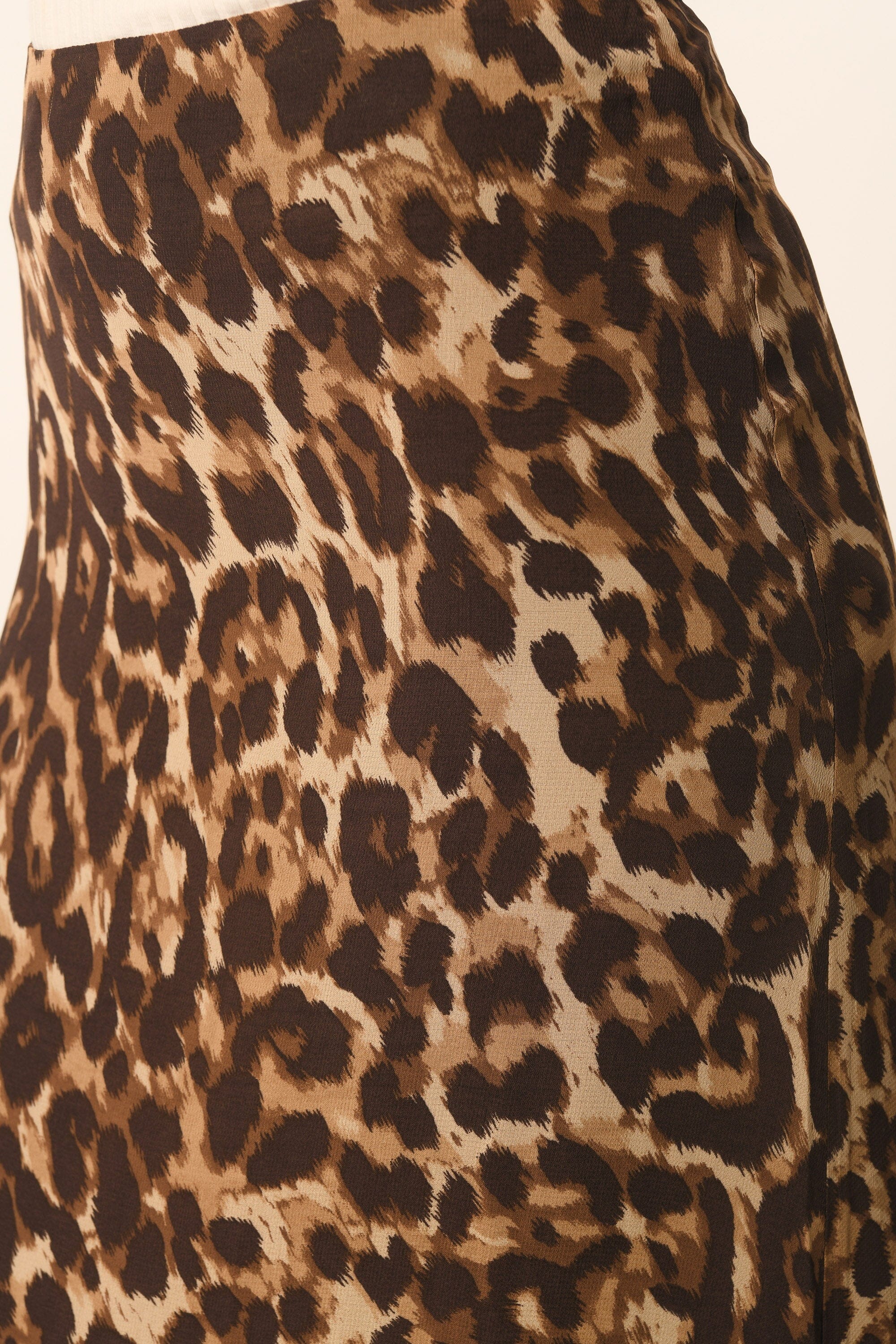 JUPE MIDI LEOPARD - CARAMEL - AZELIA JUPE NEW KOOKAI Mode Kookai