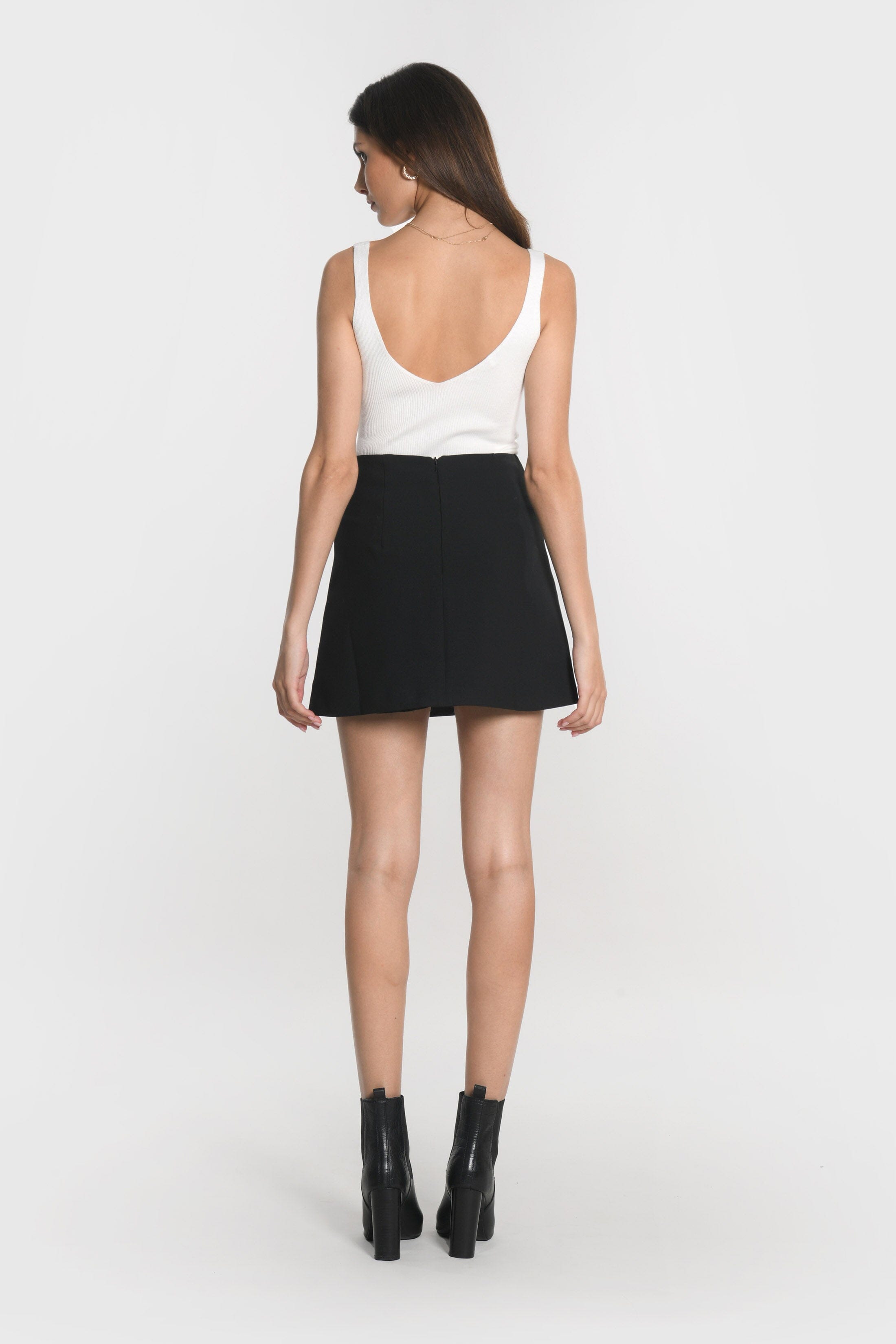 JUPE MINI CARLA NOIR JUPE NEW KOOKAI Mode Kookai