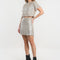 JUPE MINI - JAY - SILVER/GOLD JUPE KOOKAI Mode Kookai