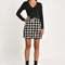 JUPE SEQUIN DALIDA BLACK/WHITE JUPE KOOKAI Mode Kookai