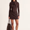 JUPE SHORT - DELLA - CHOCOLAT JUPE NEW KOOKAI Mode Kookai