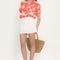 JUPE SPORTWEAR COURTE - ANOUK - BLANC JUPE SPORTWEAR NEW KOOKAI Mode Kookai