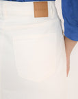 JUPE SPORTWEAR MIDI - ANOUK - BLANC JUPE SPORTWEAR NEW KOOKAI Mode Kookai