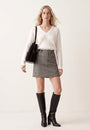 JUPE TAILLEUR - DIXIE - GRIS JUPE NEW KOOKAI Mode Kookai