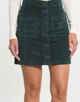 JUPE VELOURS SUZANNE EMERAUDE JUPE SPORTWEAR KOOKAI Mode Kookai