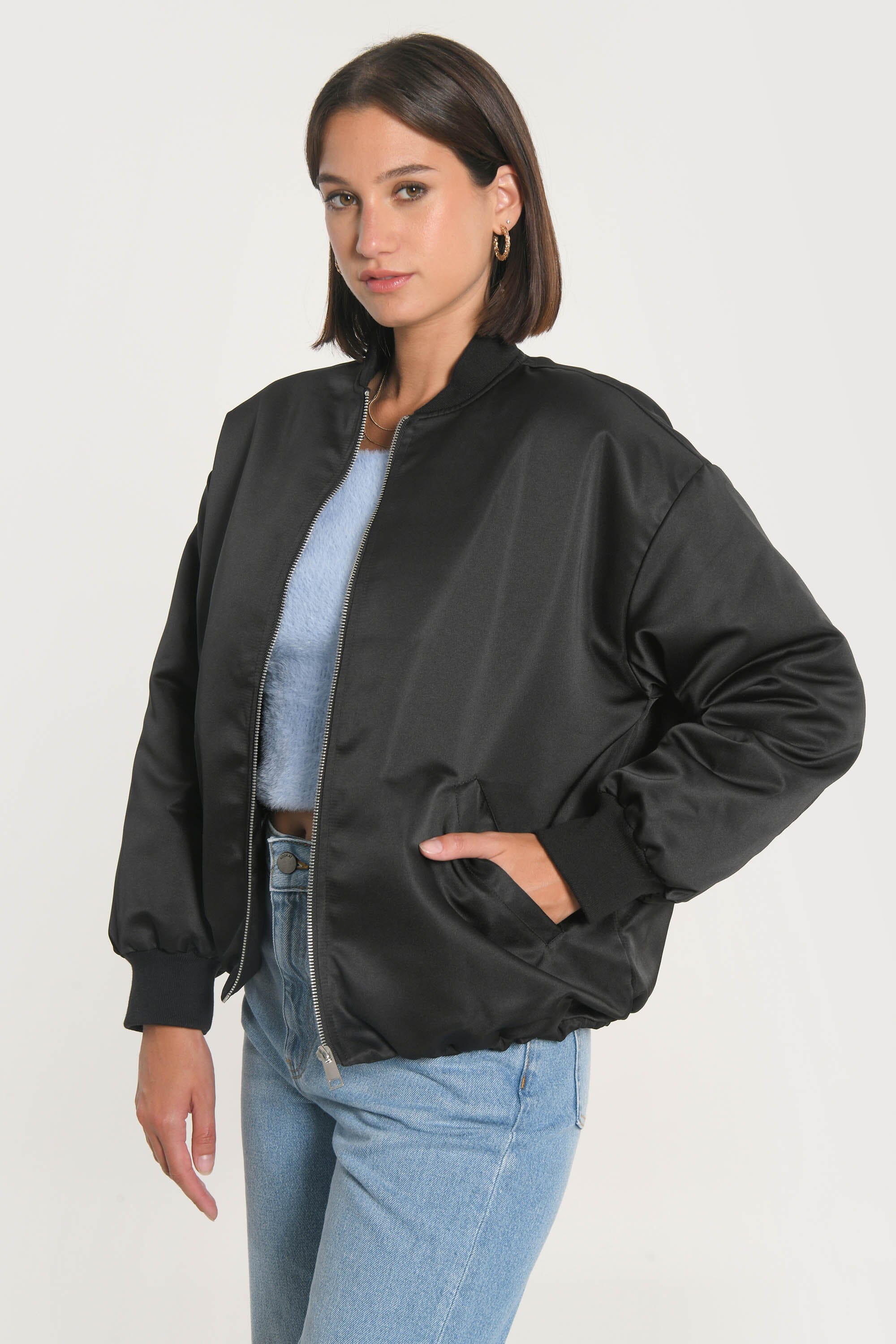 LUISA - BOMBERS - NOIR VESTE KOOKAI Mode Kookai