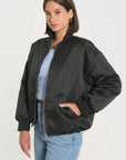 LUISA - BOMBERS - NOIR VESTE KOOKAI Mode Kookai