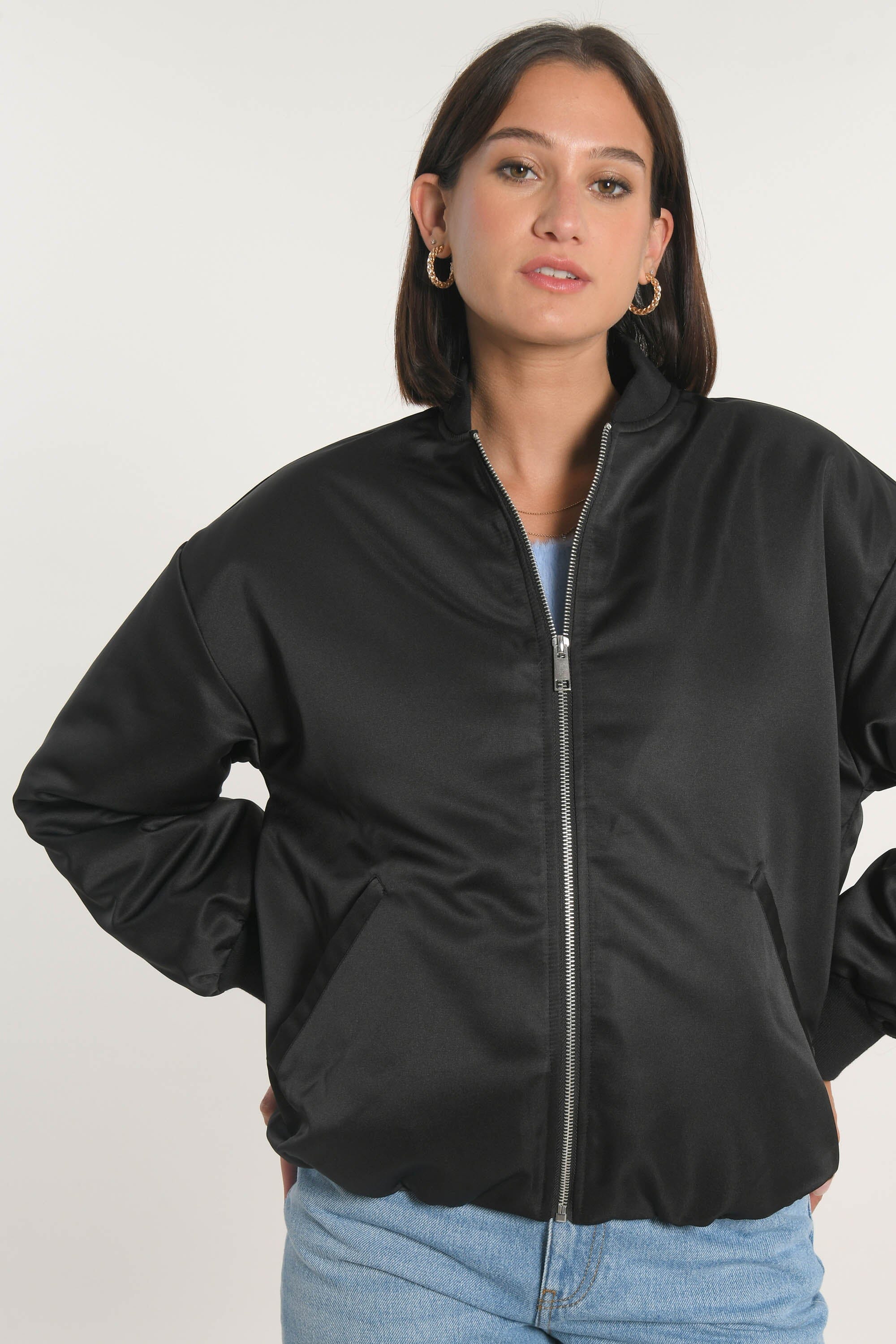 LUISA - BOMBERS - NOIR VESTE KOOKAI Mode Kookai