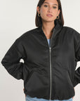 LUISA - BOMBERS - NOIR VESTE KOOKAI Mode Kookai