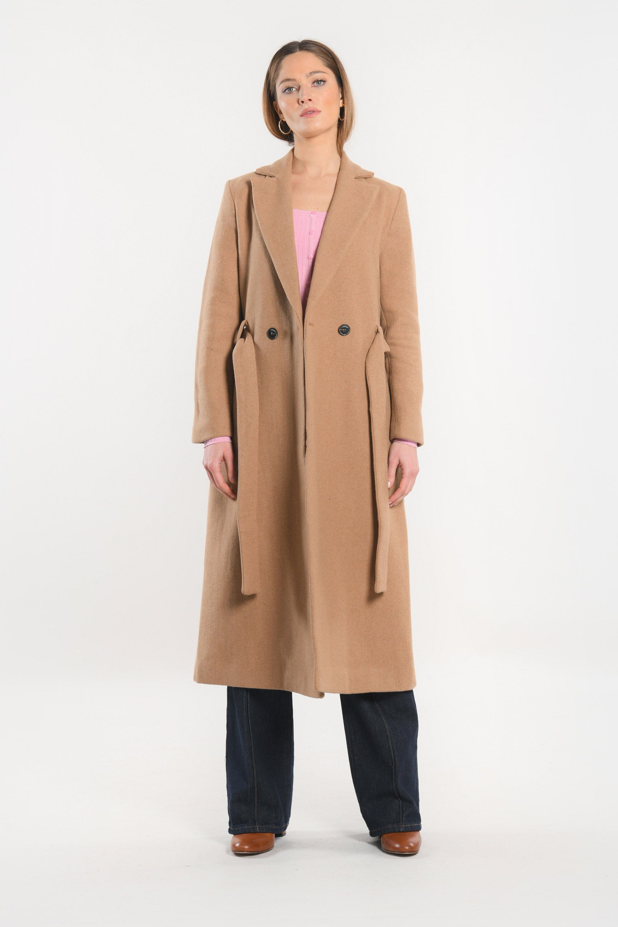 MANTEAU - ASTRID - CAMEL MANTEAU KOOKAI Mode Kookai