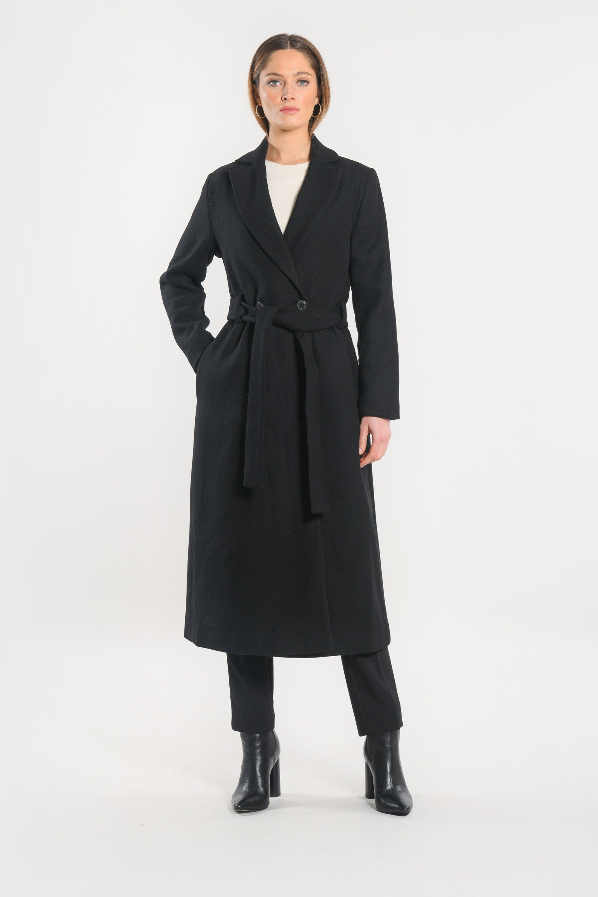 MANTEAU - ASTRID - NOIR MANTEAU KOOKAI Mode Kookai