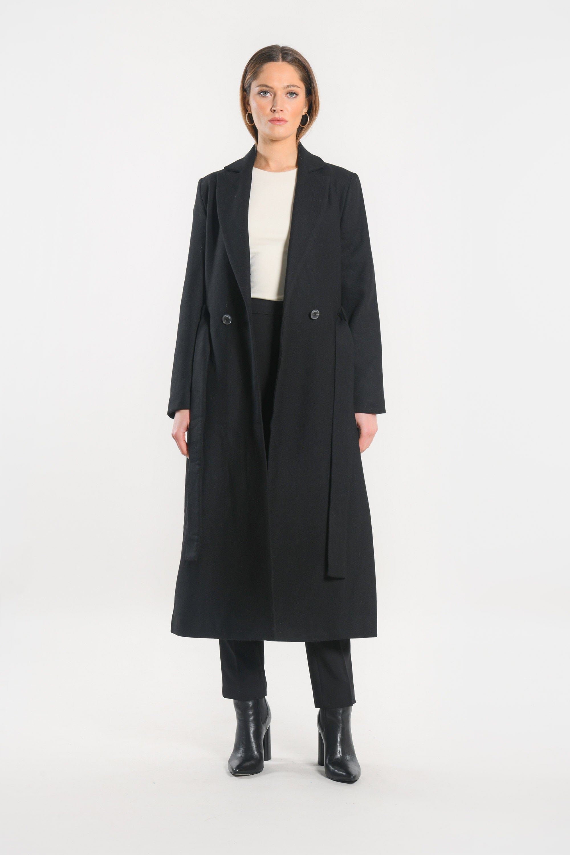 MANTEAU - ASTRID - NOIR MANTEAU KOOKAI Mode Kookai