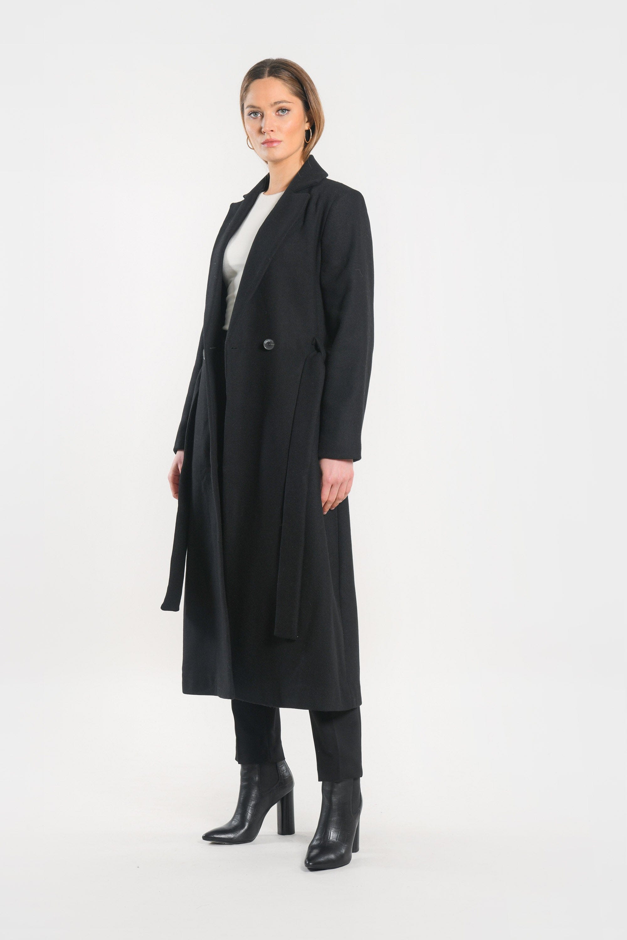 MANTEAU - ASTRID - NOIR MANTEAU KOOKAI Mode Kookai