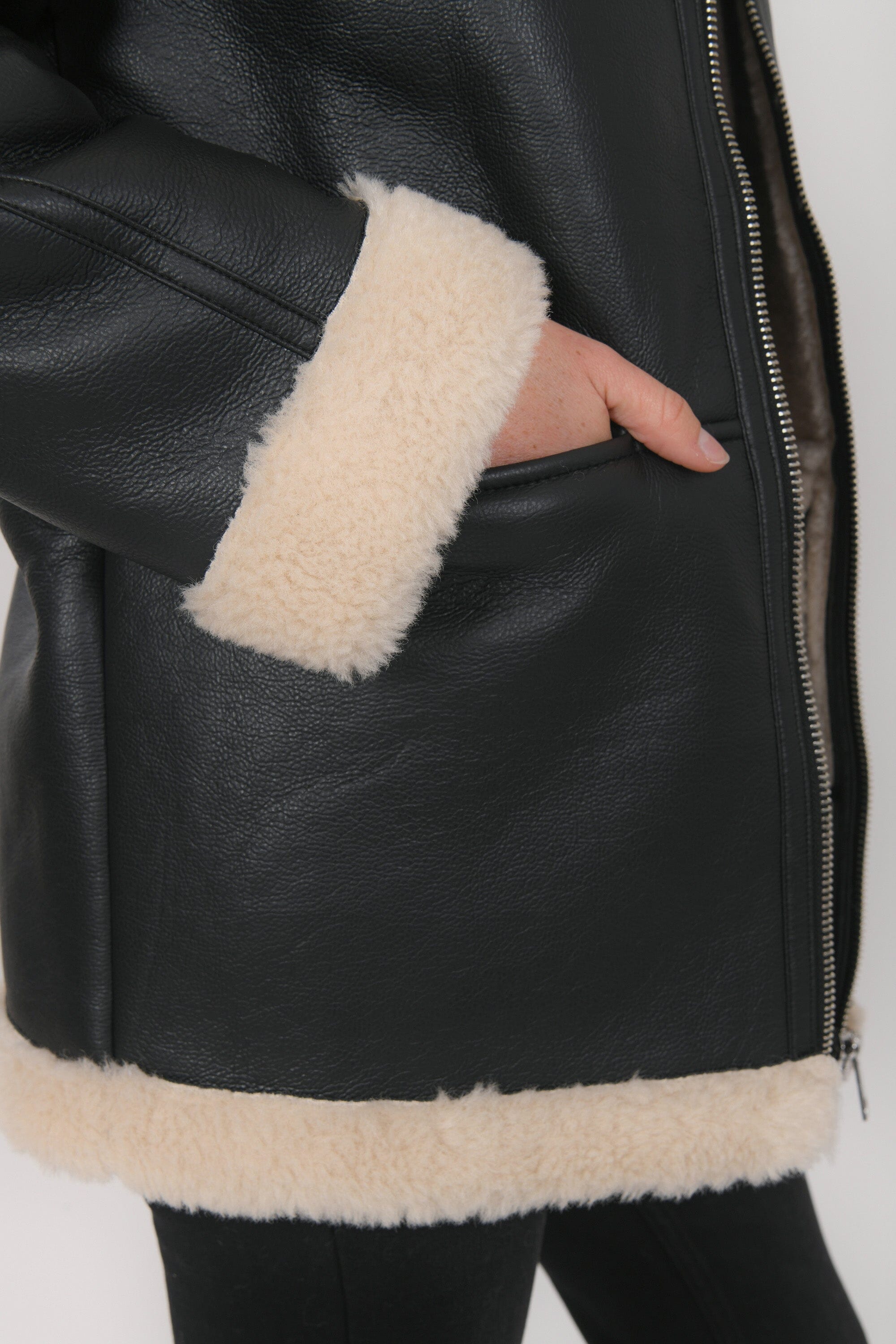 MANTEAU - BALTIMORE - NOIR MANTEAU NEW KOOKAI Mode Kookai