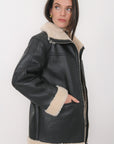 MANTEAU - BALTIMORE - NOIR MANTEAU NEW KOOKAI Mode Kookai