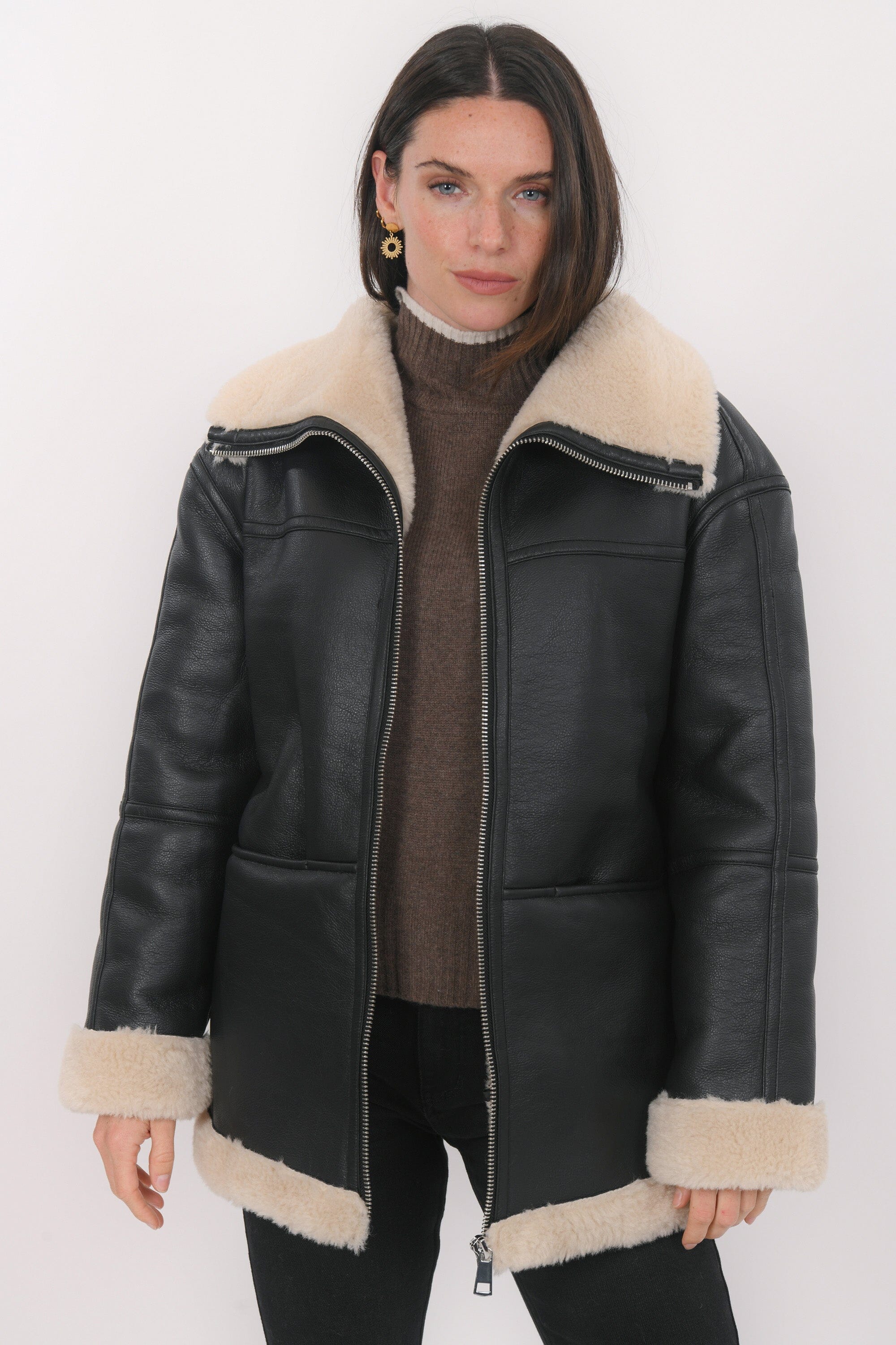 MANTEAU - BALTIMORE - NOIR MANTEAU NEW KOOKAI Mode Kookai