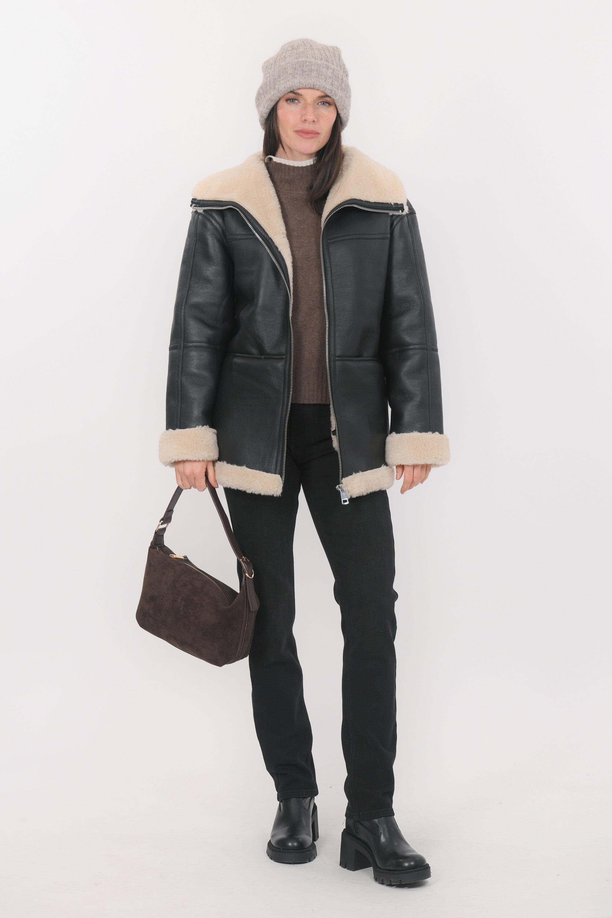 MANTEAU - BALTIMORE - NOIR MANTEAU NEW KOOKAI Mode Kookai