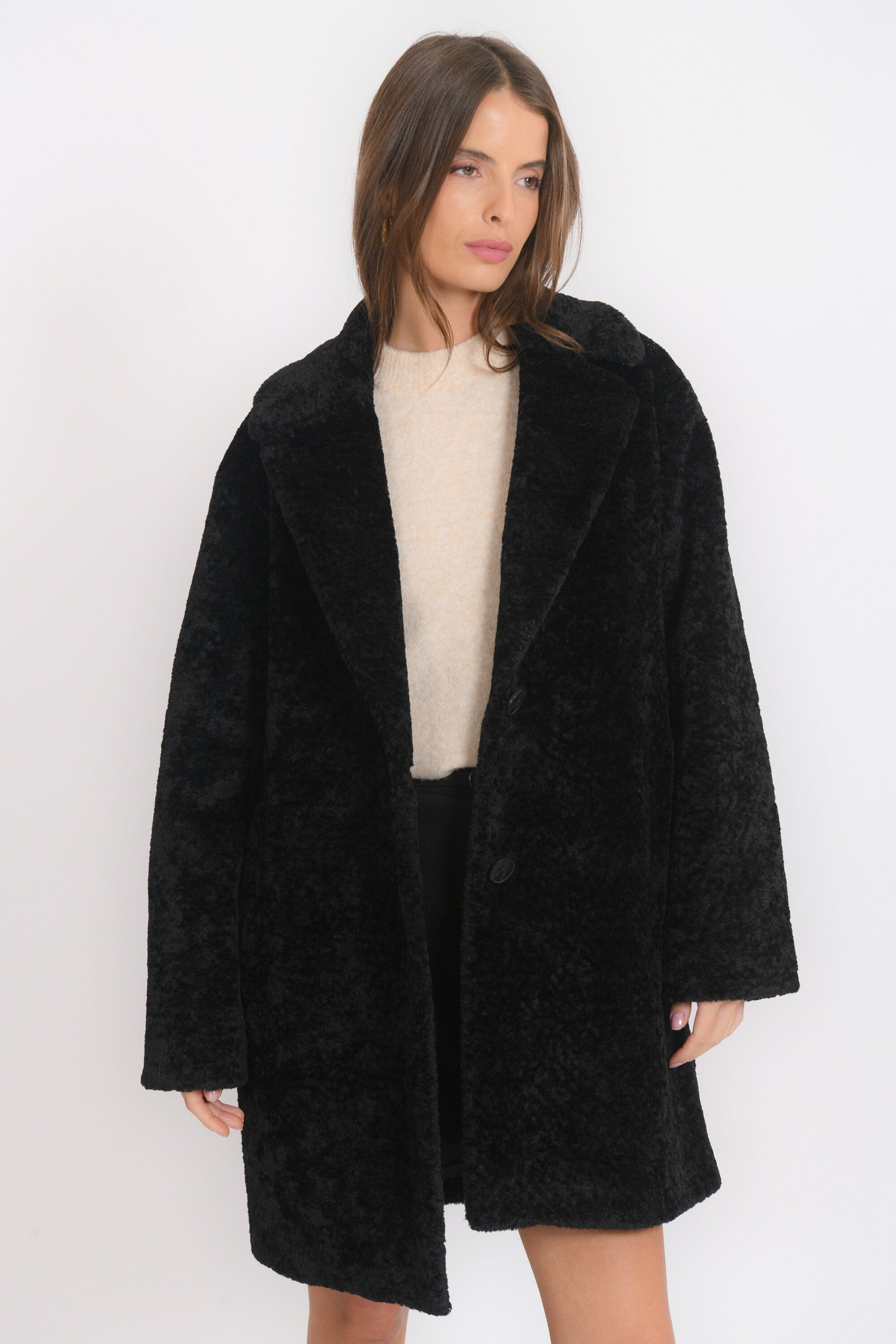 MANTEAU - BELFAST - NOIR MANTEAU NEW KOOKAI Mode Kookai