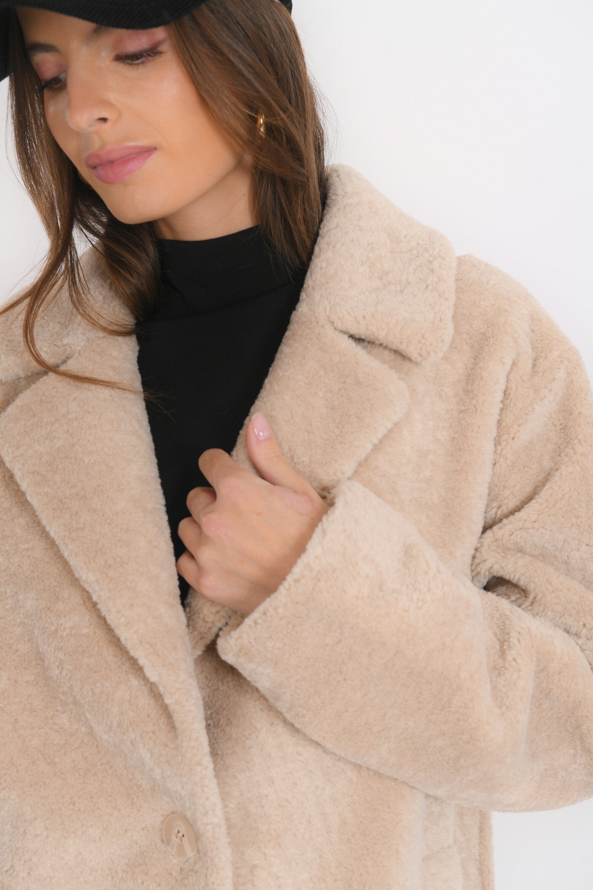 MANTEAU - BELFAST - TAUPE MANTEAU NEW KOOKAI Mode Kookai