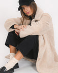 MANTEAU - BELFAST - TAUPE MANTEAU NEW KOOKAI Mode Kookai