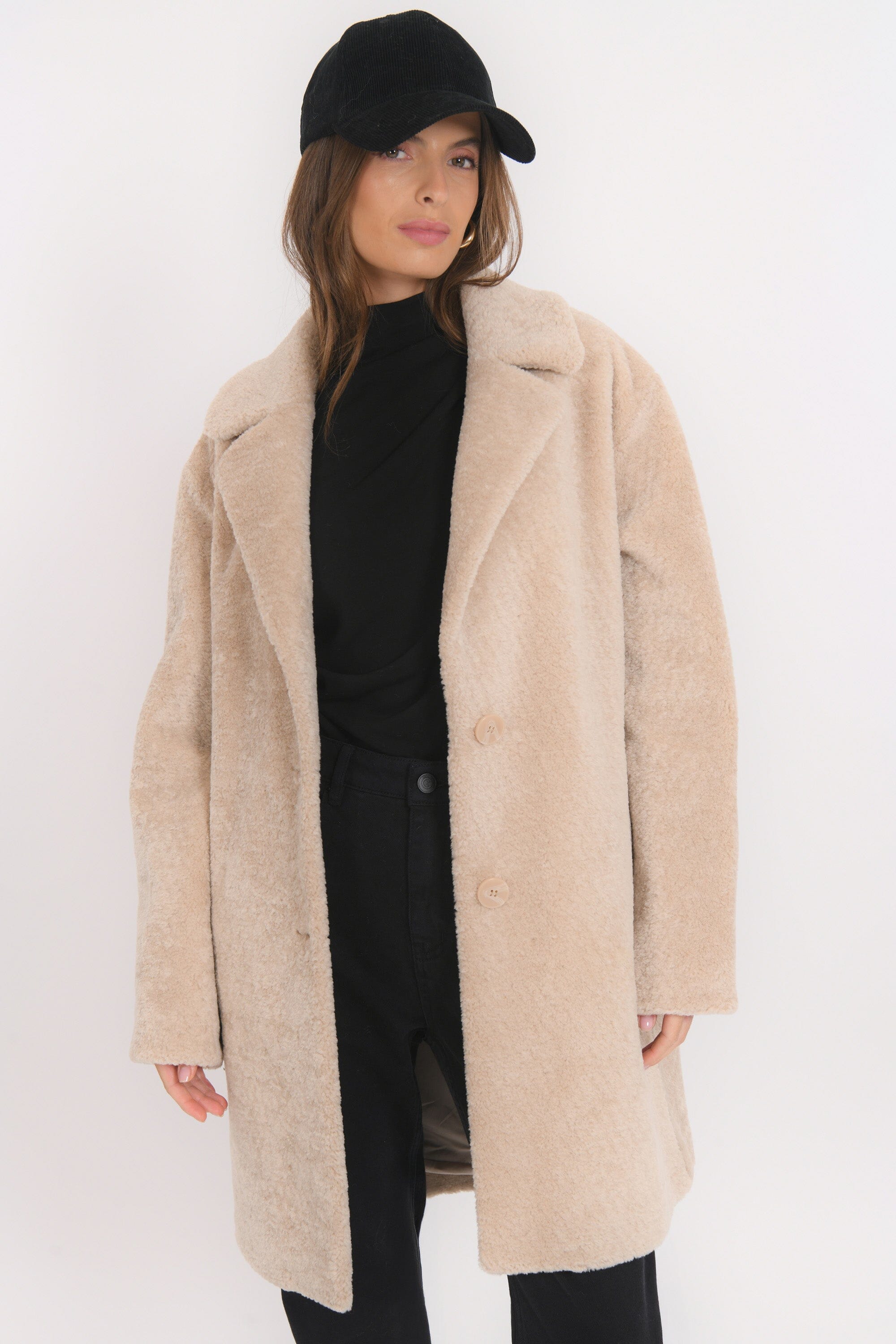 MANTEAU - BELFAST - TAUPE MANTEAU NEW KOOKAI Mode Kookai