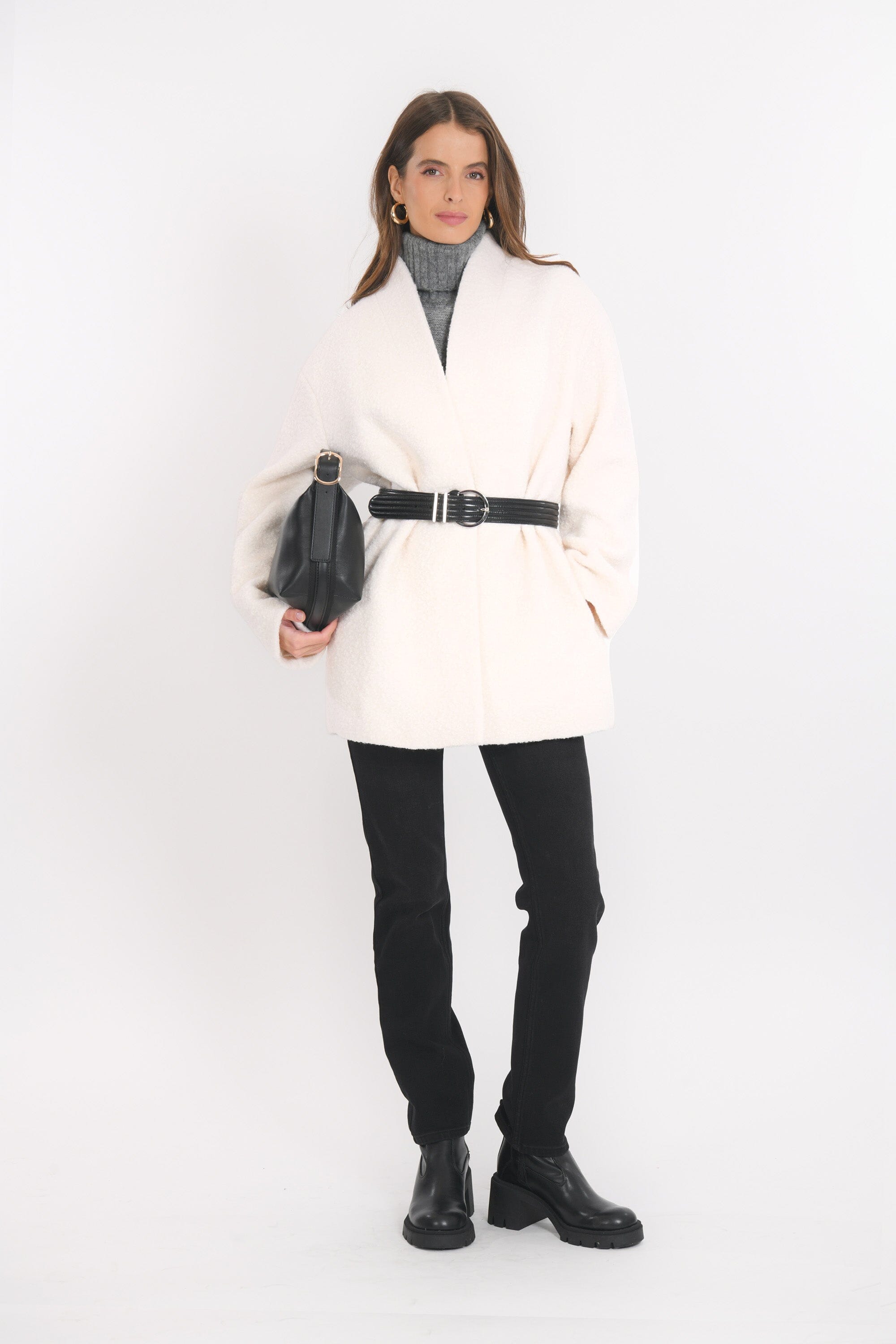 MANTEAU - BIRDIE - CREME MANTEAU NEW KOOKAI Mode Kookai