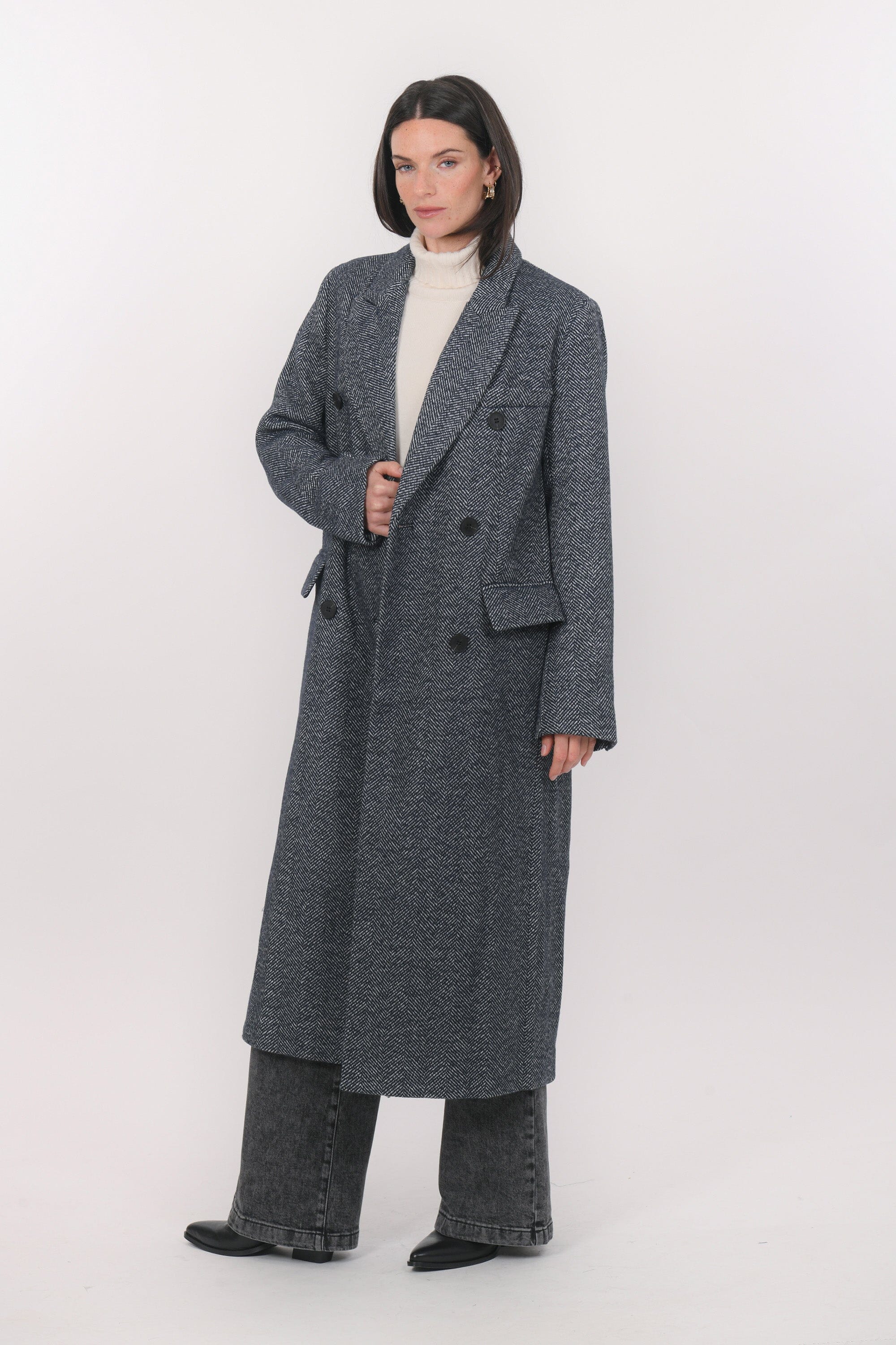 MANTEAU - BOLTON - NAVY MANTEAU NEW KOOKAI Mode Kookai