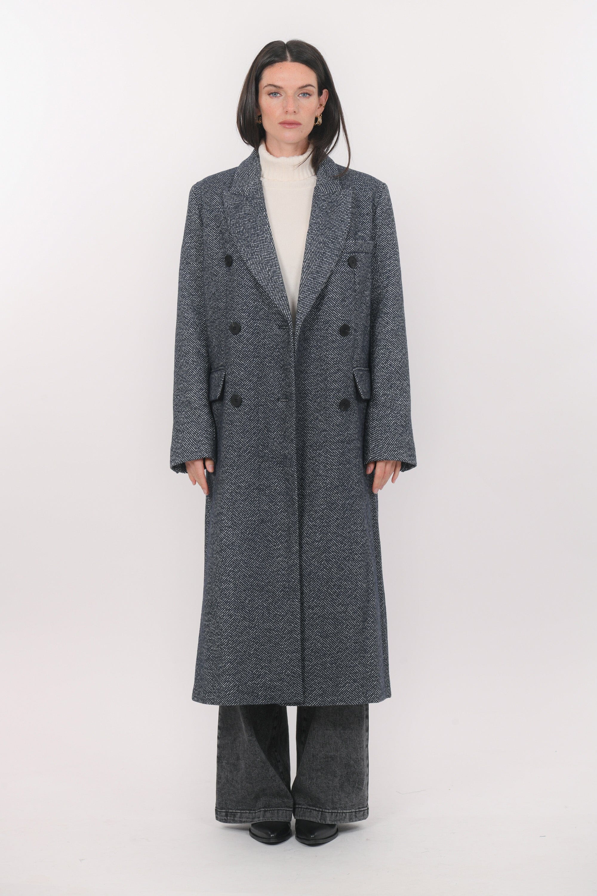 MANTEAU - BOLTON - NAVY MANTEAU NEW KOOKAI Mode Kookai