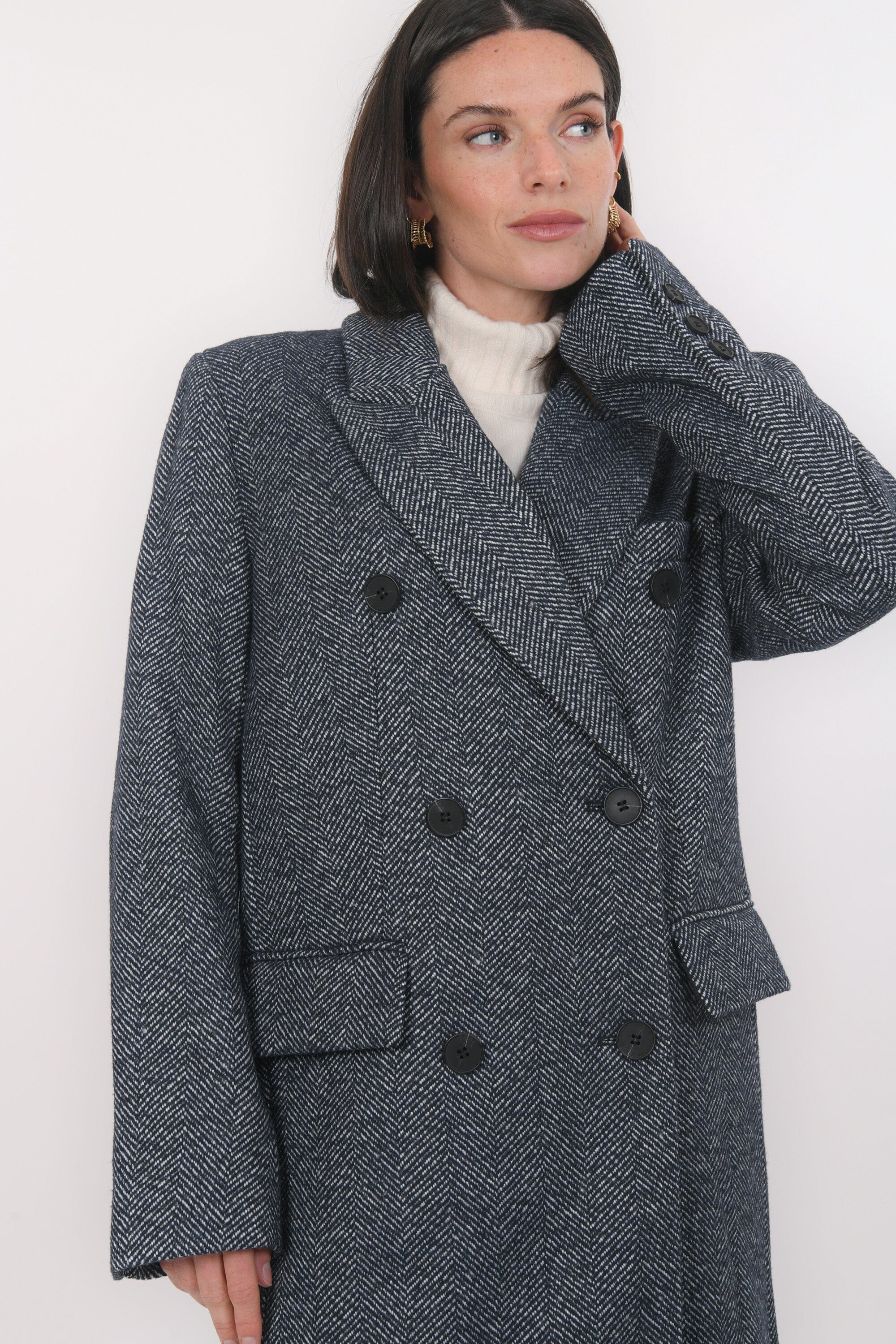 MANTEAU - BOLTON - NAVY MANTEAU NEW KOOKAI Mode Kookai