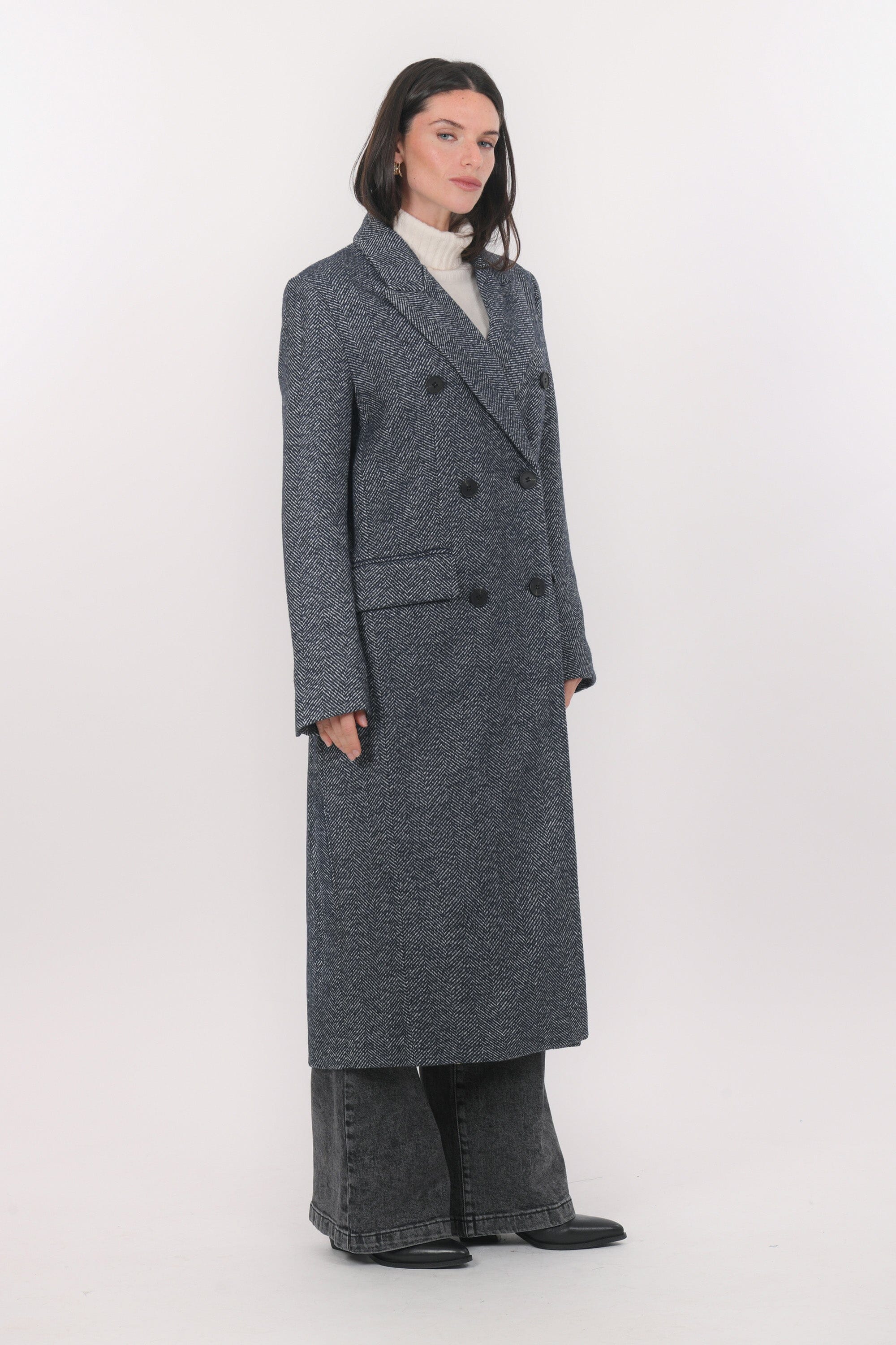 MANTEAU - BOLTON - NAVY MANTEAU NEW KOOKAI Mode Kookai