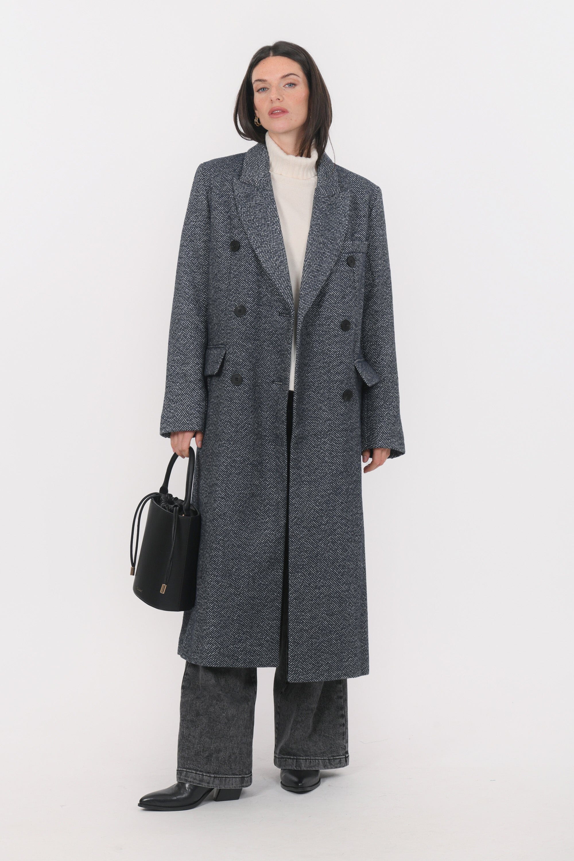 MANTEAU - BOLTON - NAVY MANTEAU NEW KOOKAI Mode Kookai