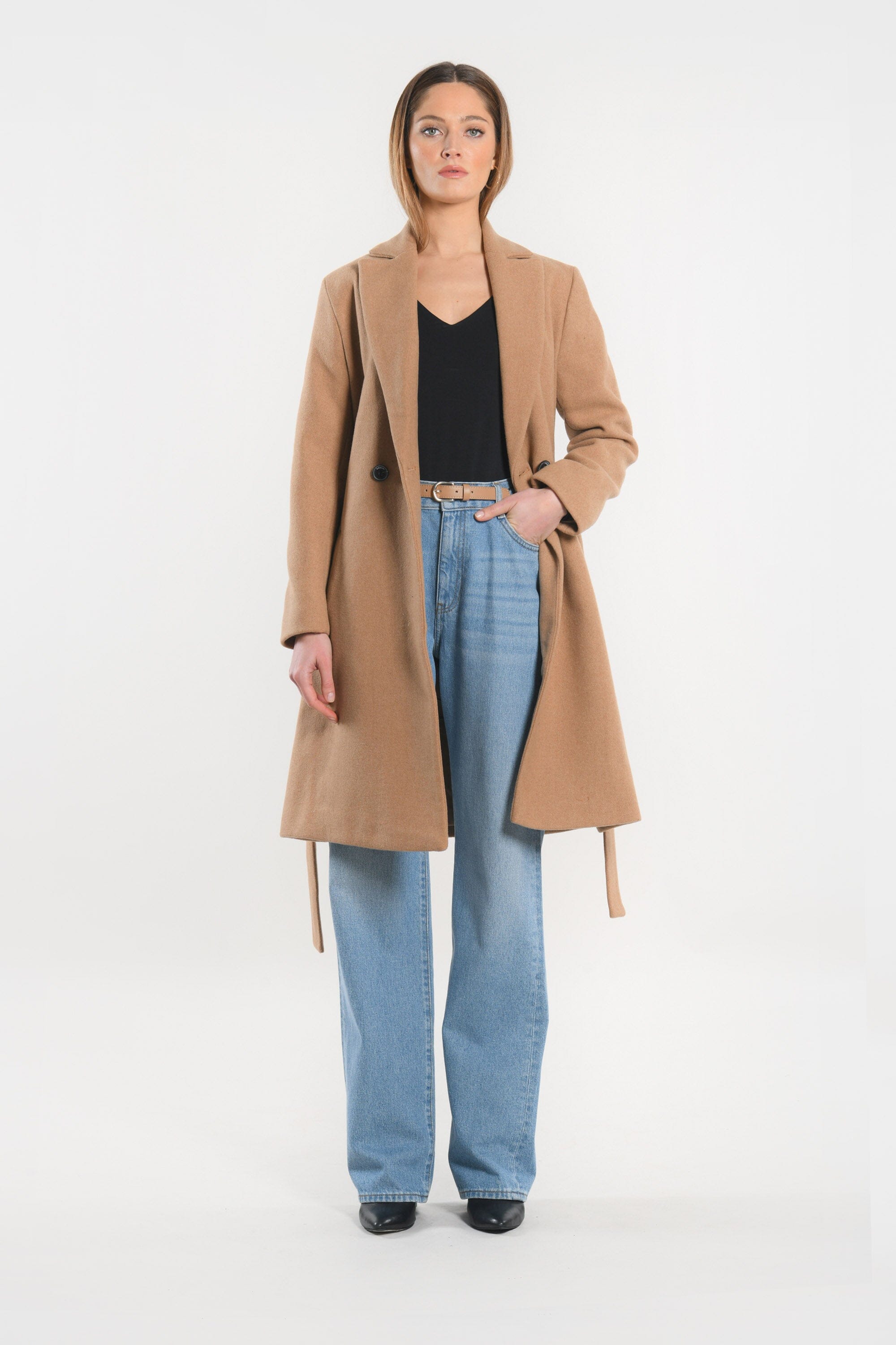 MANTEAU - CATHY - CAMEL MANTEAU KOOKAI Mode Kookai