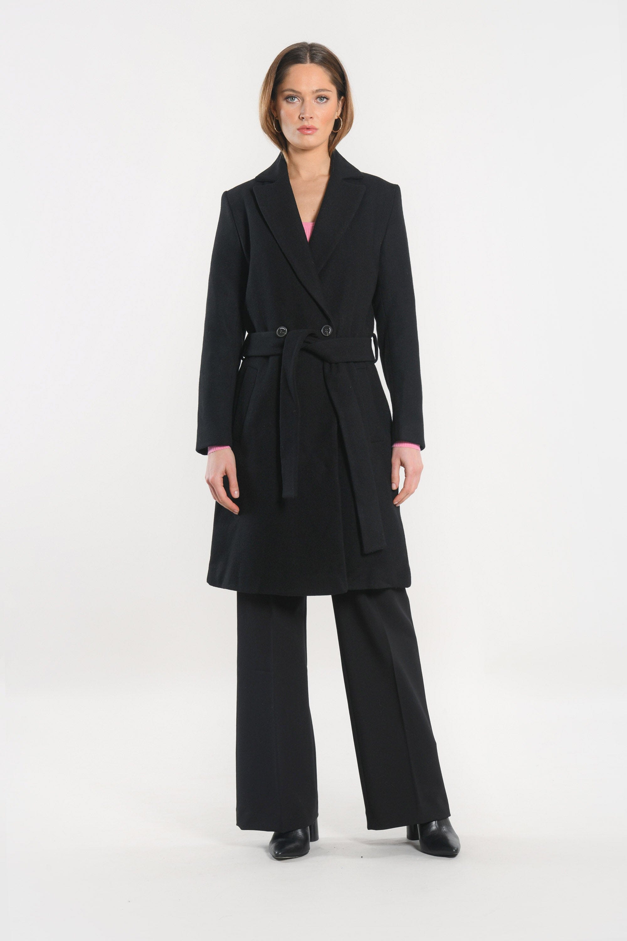 MANTEAU - CATHY - NOIR MANTEAU KOOKAI Mode Kookai