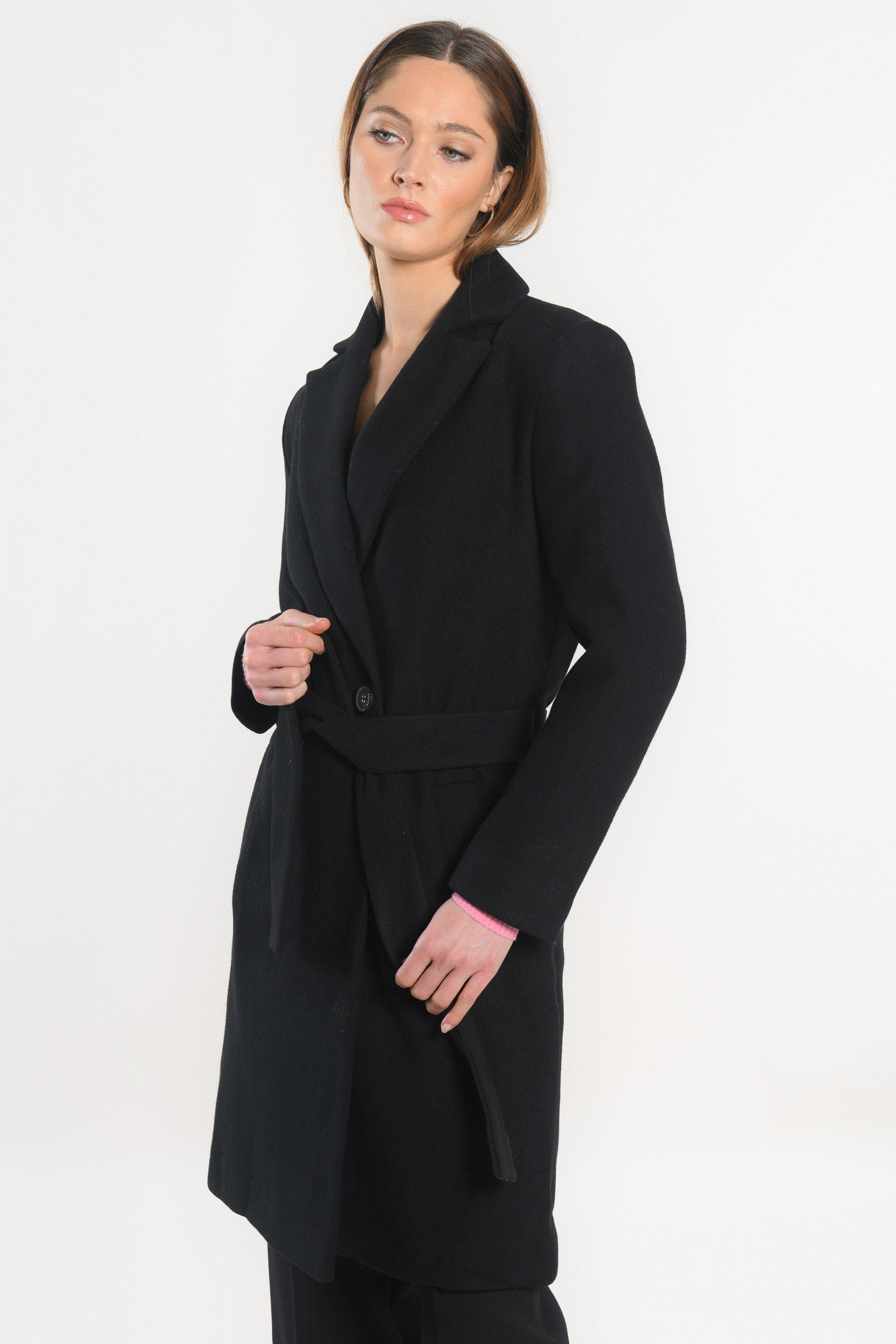MANTEAU - CATHY - NOIR MANTEAU KOOKAI Mode Kookai