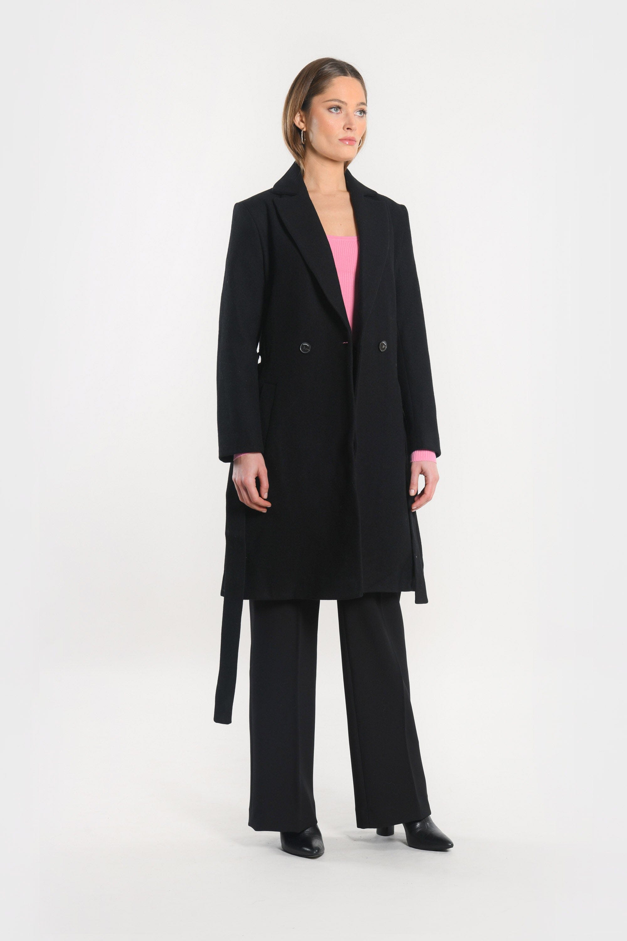 MANTEAU - CATHY - NOIR MANTEAU KOOKAI Mode Kookai