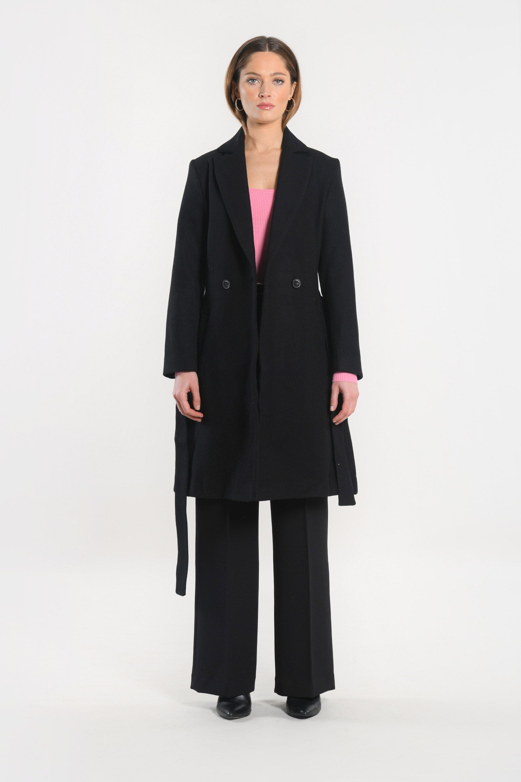 MANTEAU - CATHY - NOIR MANTEAU KOOKAI Mode Kookai