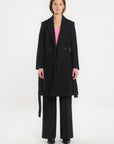 MANTEAU - CATHY - NOIR MANTEAU KOOKAI Mode Kookai