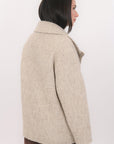 MANTEAU COURT - BAPTISTA - BEIGE MANTEAU NEW KOOKAI Mode Kookai